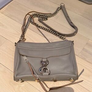 Rebecca Minkoff Taupe Leather Crossbody Bag